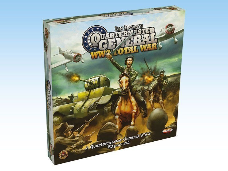 Quartermaster General WW2 - Total War Board Game Ares Games