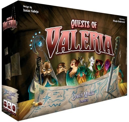 Quests of Valeria Card Game Daily Magic Games