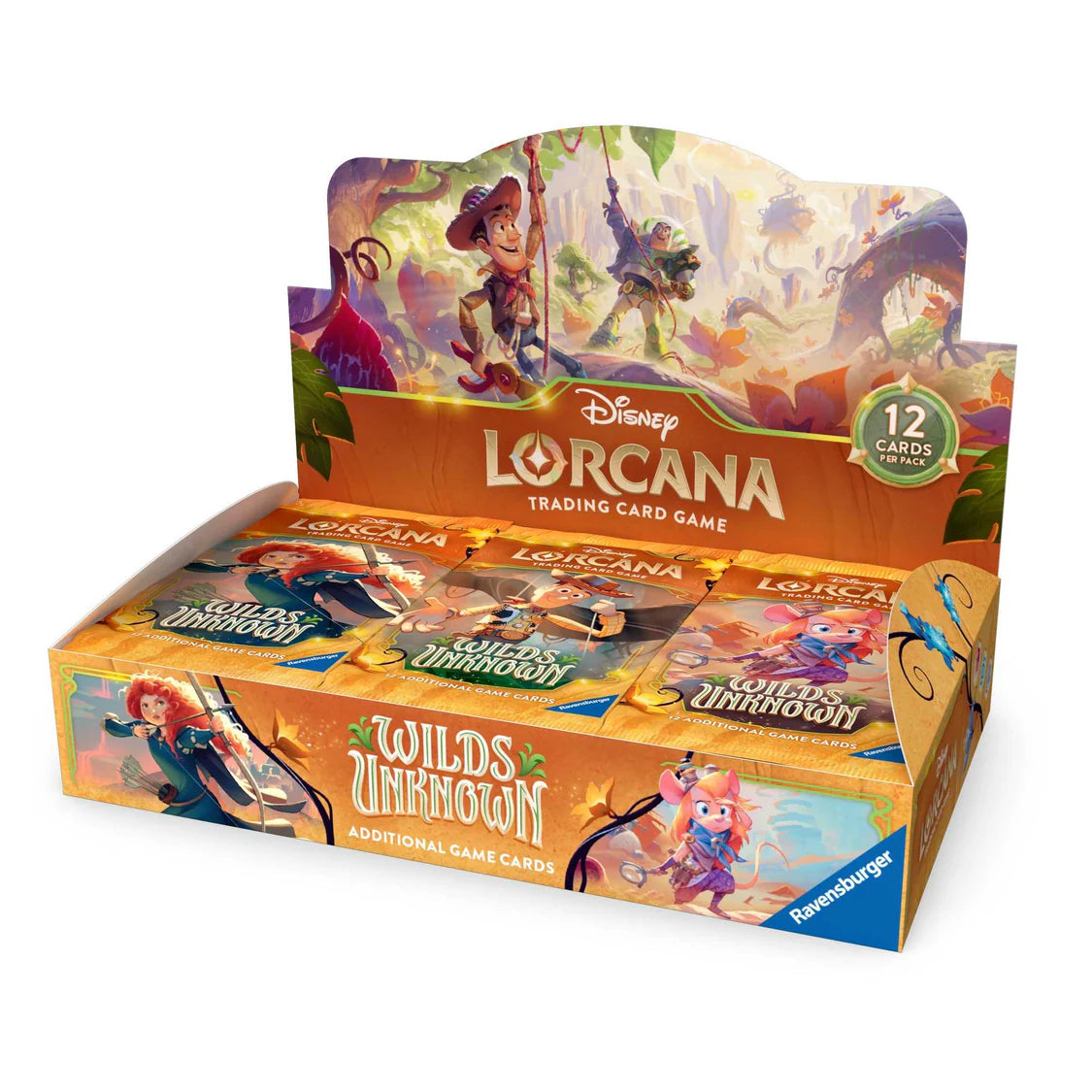 Disney Lorcana: Wilds Unknown Booster Box Trading Cards Ravensburger