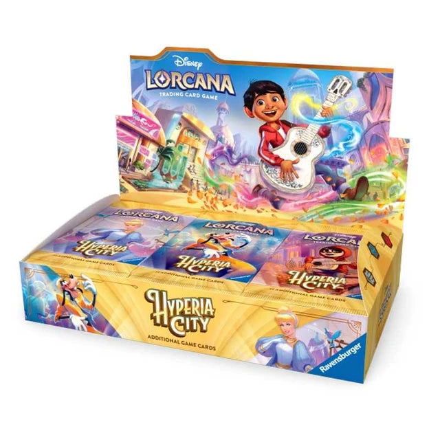 Disney Lorcana TCG - Hyperia City Booster Box Trading Cards Ravensburger