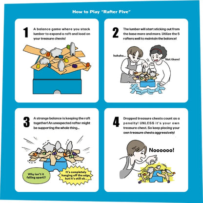 Rafter Five Board Game Oink Games