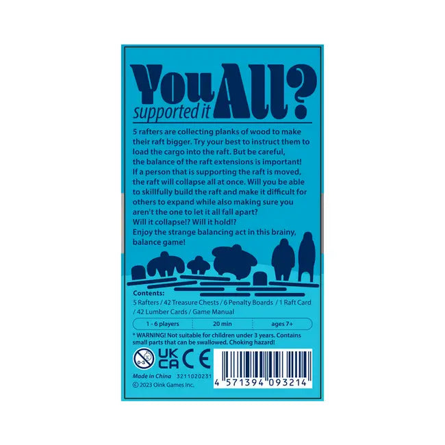 Rafter Five Board Game Oink Games