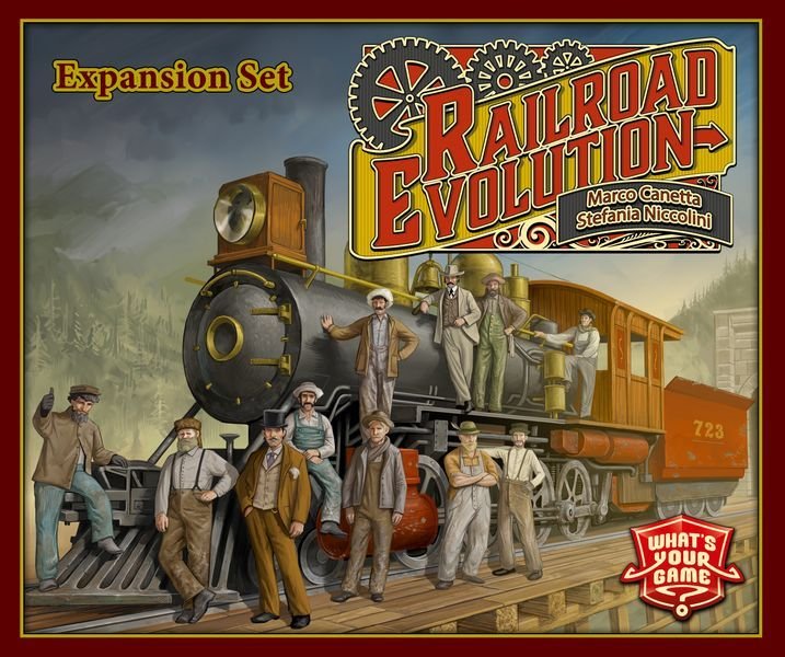 Railroad Revolution: Railroad Evolution Board Game What's Your Game?