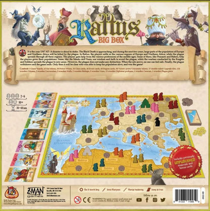 Rattus Big Box Board Game White Goblin Games