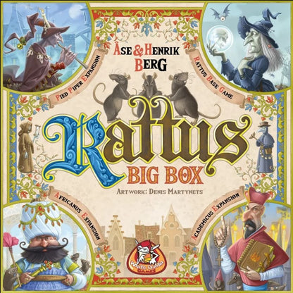 Rattus Big Box Board Game White Goblin Games