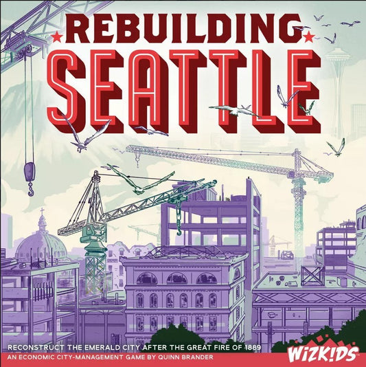 Rebuilding Seattle Board Game Wizkids