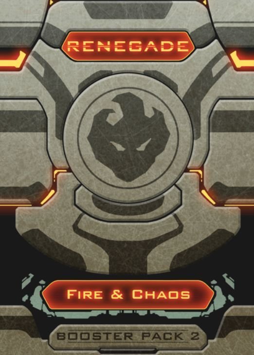 Renegade Booster Pack: Fire & Chaos Card Game Victory Point Games