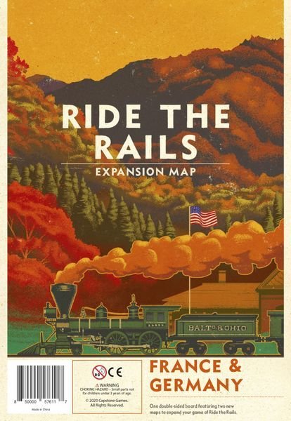 Ride the Rails: France & Germany Board Game Capstone Games