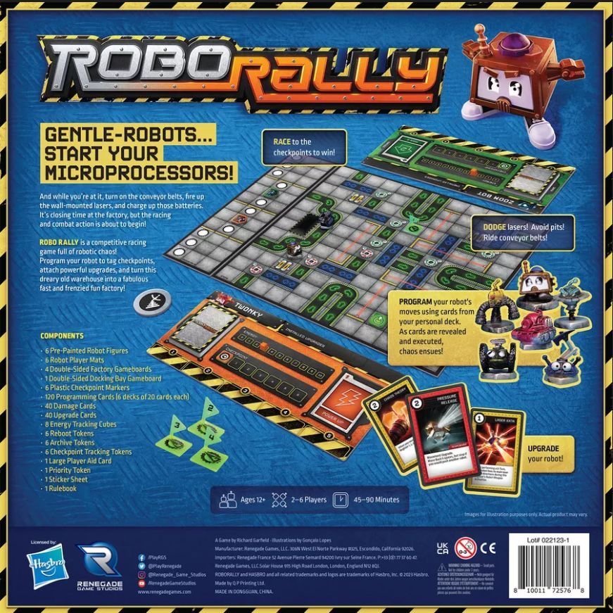 Robo Rally (2023) Board Game Renegade Game Studios