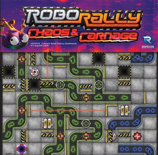 Robo Rally: Chaos & Carnage Board Game Renegade Game Studio