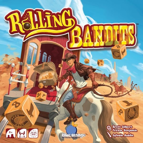 Rolling Bandits Board Game Blue Orange Games