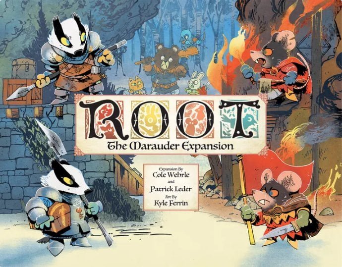 Root: The Marauder Expansion Board Game Leder Games