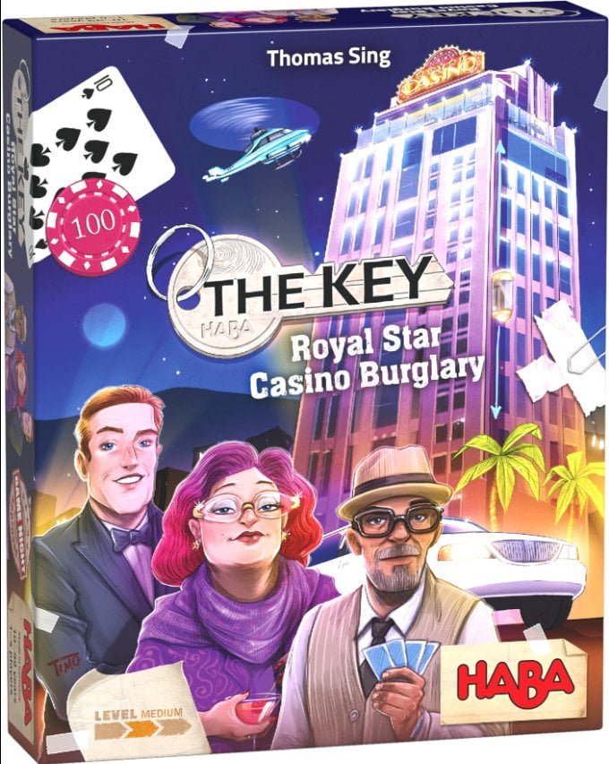 The Key: Royal Star Casino Burglary Board Game HABA