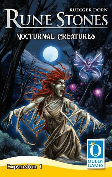 Rune Stones: Nocturnal Creatures Board Game Queen Games