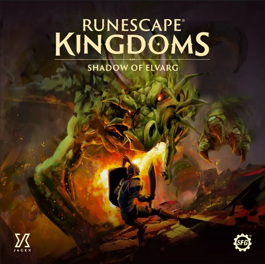 RuneScape Kingdoms: Shadow of Elvarg Board Game Steamforged Games