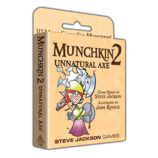 Munchkin 2: Unnatural Axe Card Game Steve Jackson Games