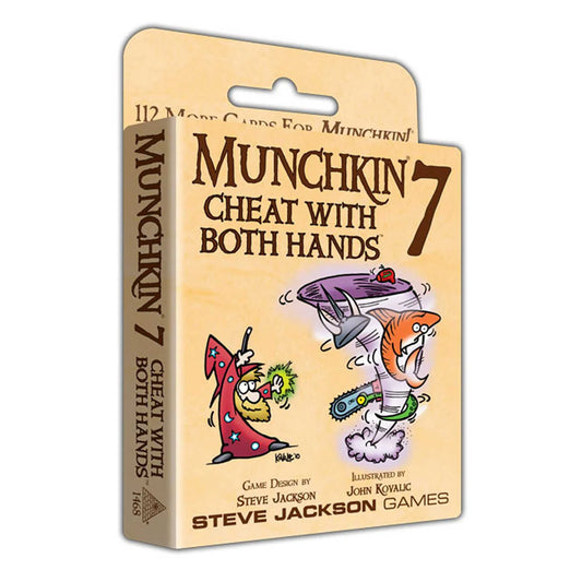 Munchkin 7: Cheat with Both Hands Card Game Steve Jackson Games