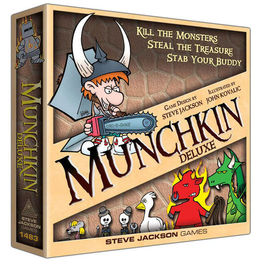 Munchkin Deluxe Card Game Steve Jackson Games