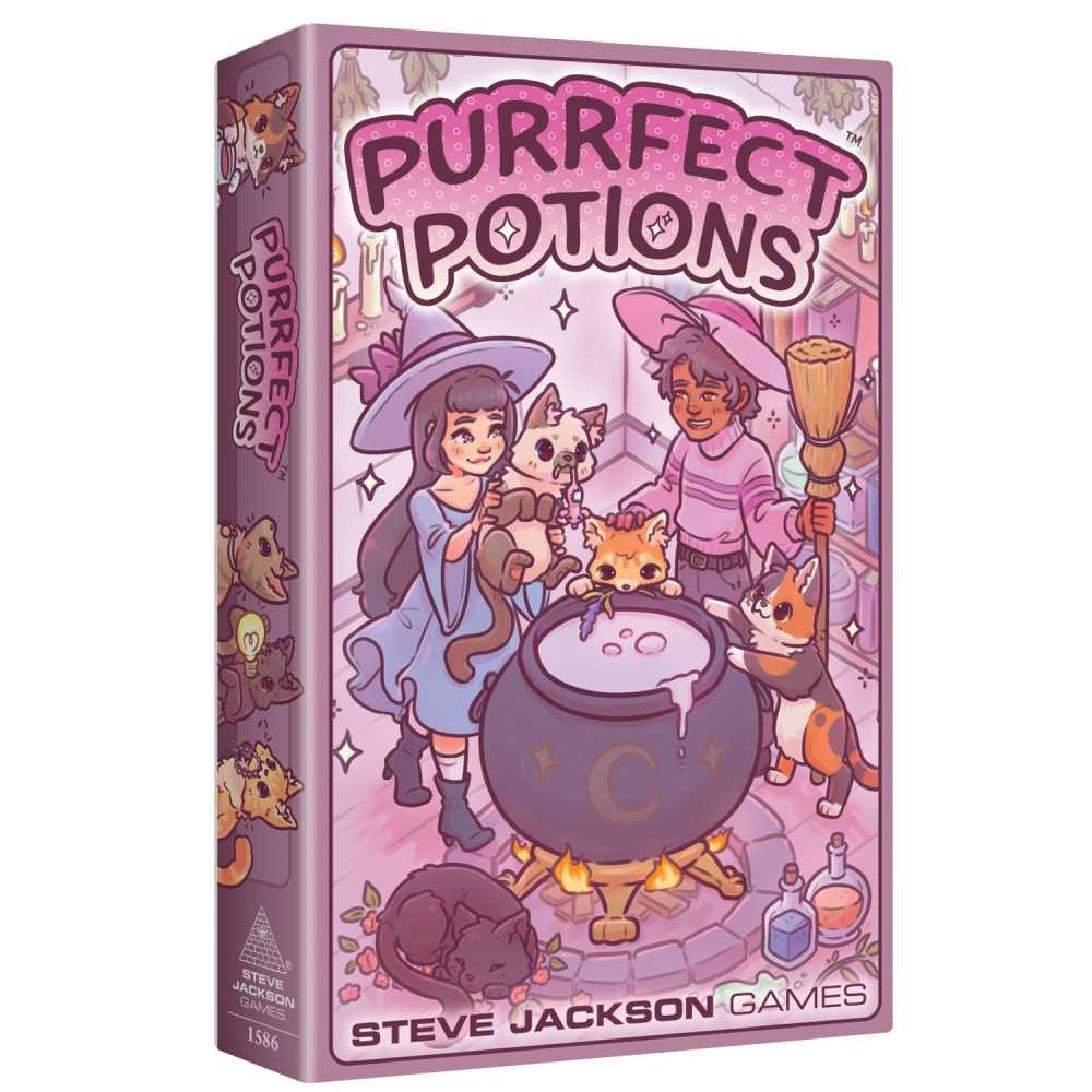 Purrfect Potions Board Game Steve Jackson Games