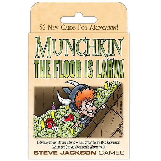Munchkin The Floor Is Larva Card Game Steve Jackson Games