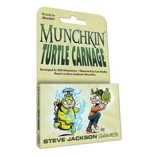 Munchkin Turtle Carnage Card Game Steve Jackson Games
