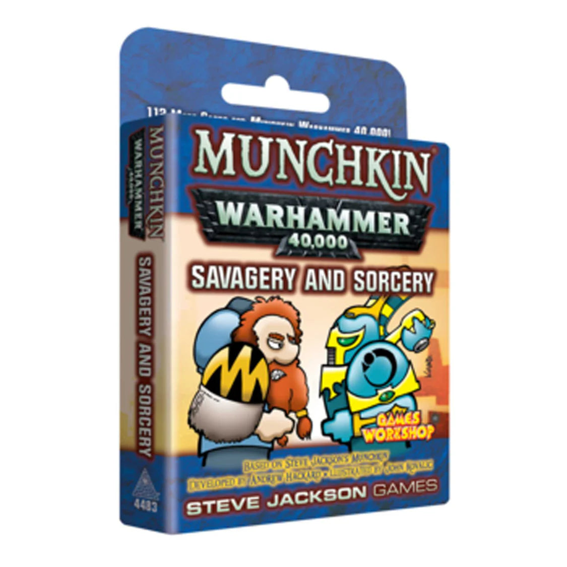Munchkin Warhammer 40000: Savagery and Sorcery Card Game Steve Jackson Games