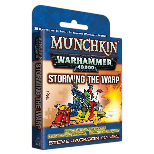 Munchkin Warhammer 40000: Storming the Warp Card Game Steve Jackson Games