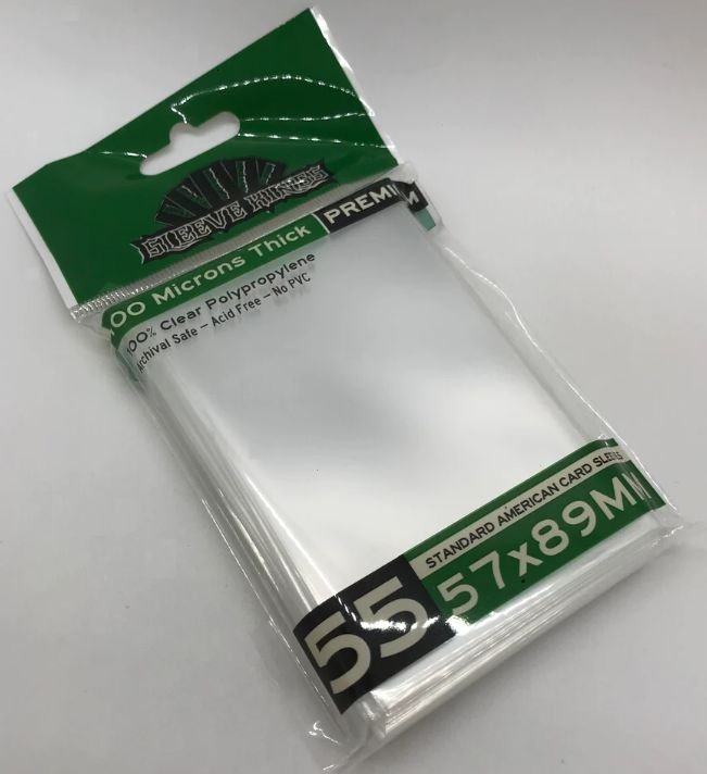 Sleeve Kings Premium Standard American Card Sleeves (55 Sleeves)  Sleeve Kings