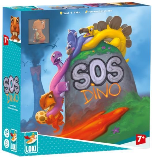 SOS Dino Board Game Iello