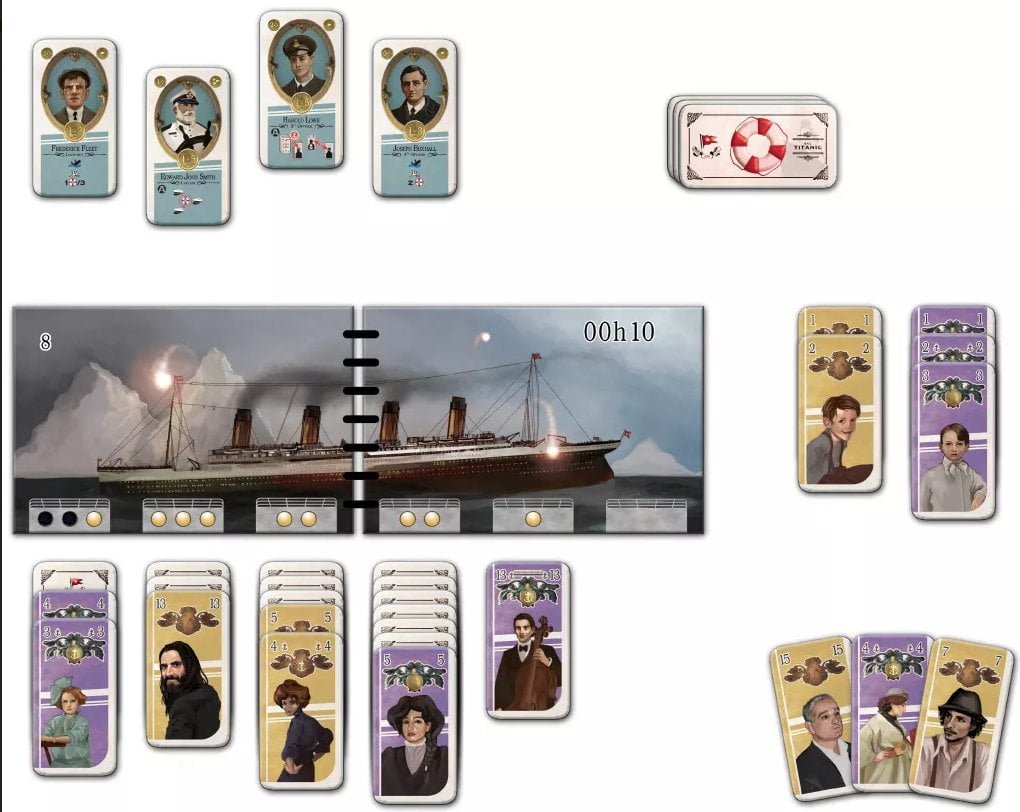 SOS Titanic (2nd Edition) Card Game Matagot