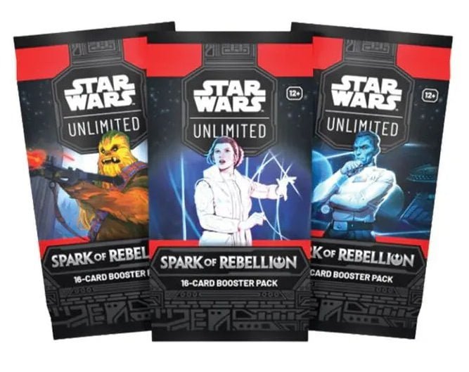 Star Wars: Unlimited – Spark of Rebellion Booster Pack Card Game Fantasy Flight Games