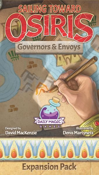 Sailing Toward Osiris: Governors & Envoys Board Game Daily Magic Games