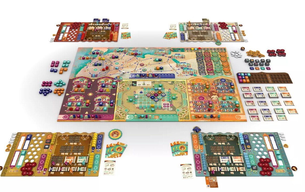 Sankoré: The Pride of Mansa Musa Board Game Osprey Games