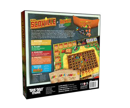 Scoville Second Edition Board Game Trick or treat games