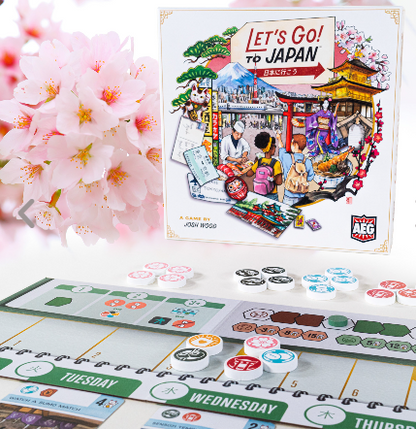 Let's Go to Japan Board Game Alderac Entertainment Group