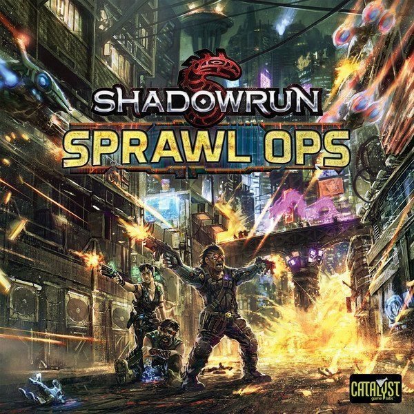 Shadowrun: Sprawl Ops Board Game Catalyst Game Labs