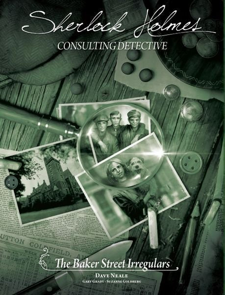 Sherlock Holmes Consulting Detective: The Baker Street Irregulars Board Game Space Cowboys