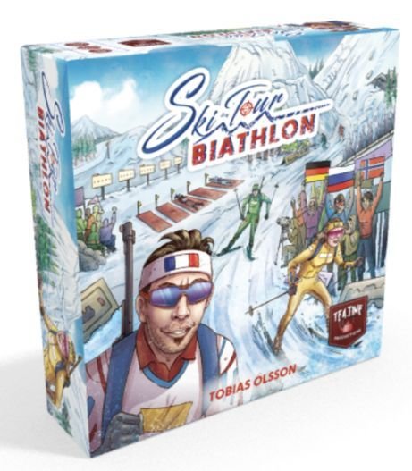 Ski Tour: Biathlon Board Game Tea Time Productions