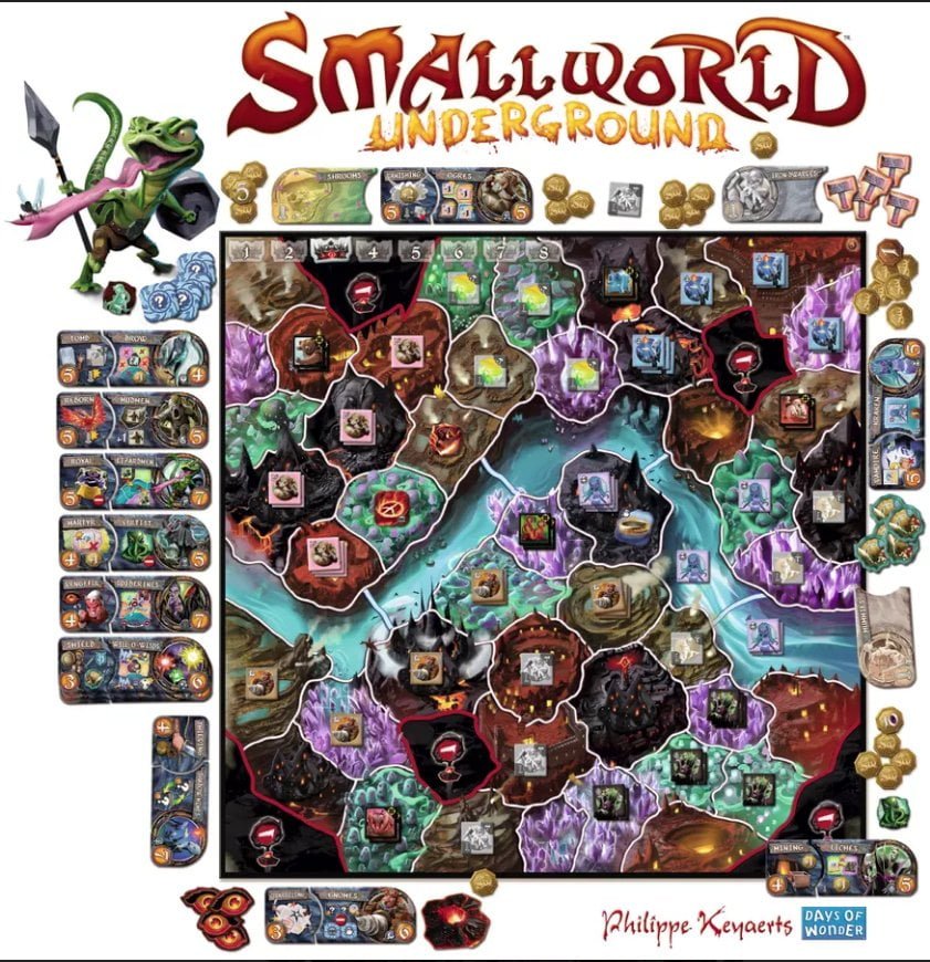 Small World: Underground Board Game Days of Wonders