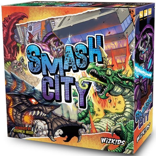 Smash City Board Game WizKids Games