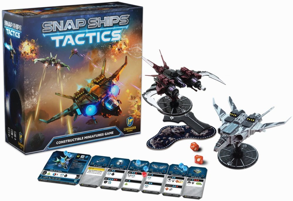 Snap Ships Tactics: Starter Box Board Game Lynnvander Studios