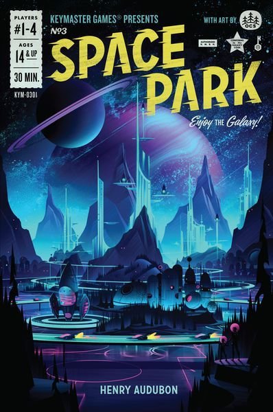 Space Park Board Game Keymaster Games