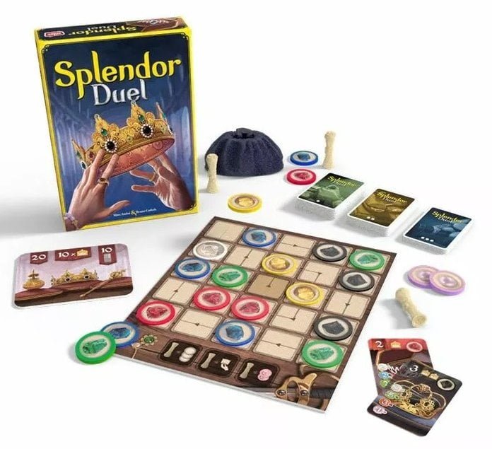 Splendor Duel Board Game Space Cowboys