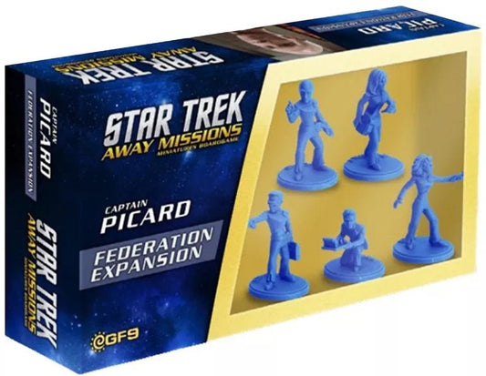 Star Trek: Away Missions Captain Picard: Federation Expansion Board Game Gale Force Nine