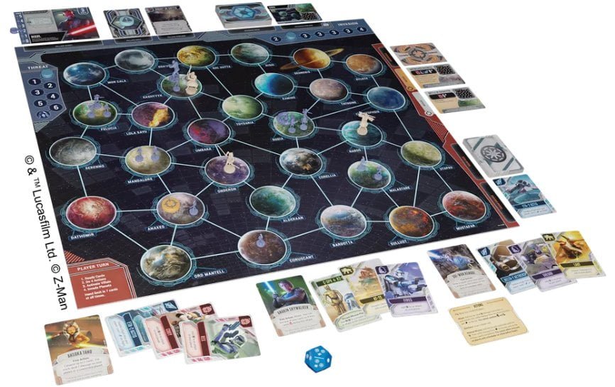 Star Wars: The Clone Wars Board Game Z-Man Games