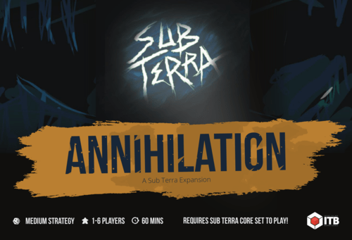 Sub Terra: Annihilation Board Game Inside the Box Board Games