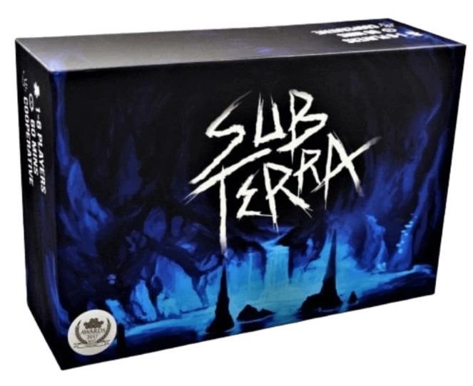 Sub Terra Collector's Edition Board Game Inside the Box Board Games