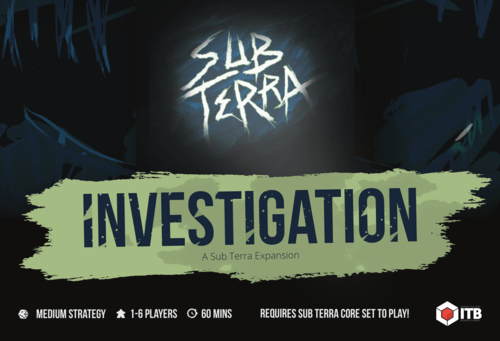 Sub Terra: Investigation Board Game Inside the Box Board Games