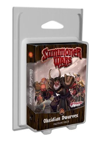 Summoner Wars (Second Edition): Obsidian Dwarfes Faction Deck Card Game Plaid Hat Games