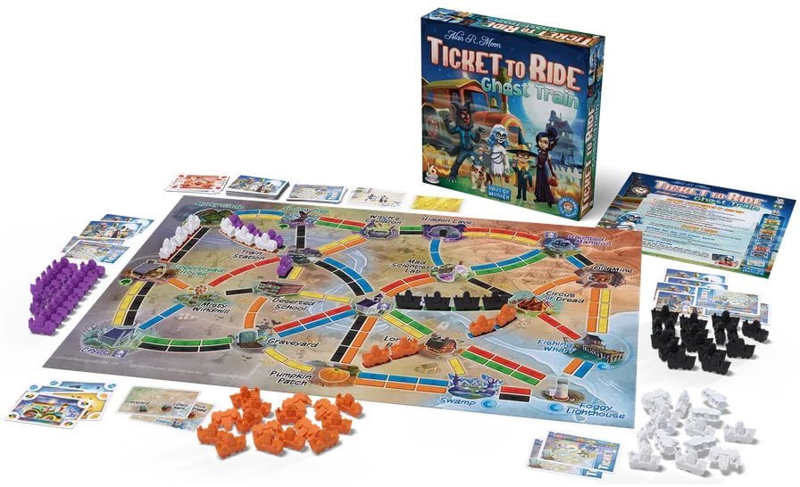 Ticket To Ride: Ghost Train Board Game Days of Wonders